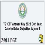 TS ICET Answer Key 2023 Out Last Date to Raise Objection is June 8